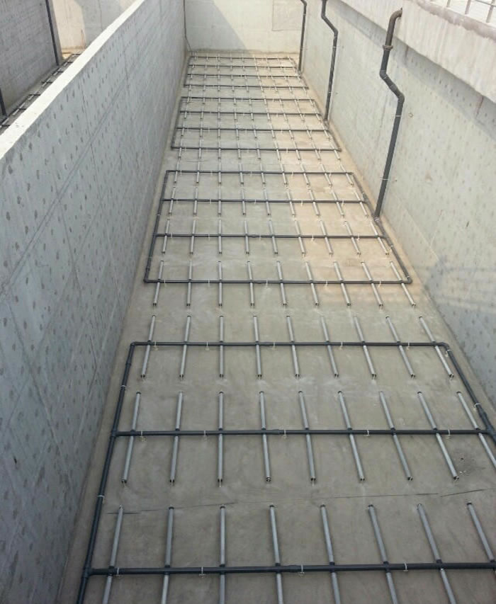 曝氣管現(xiàn)場